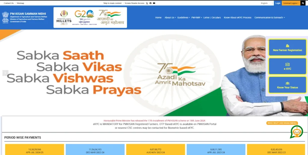 PM Kisan Yojana 18th Installment